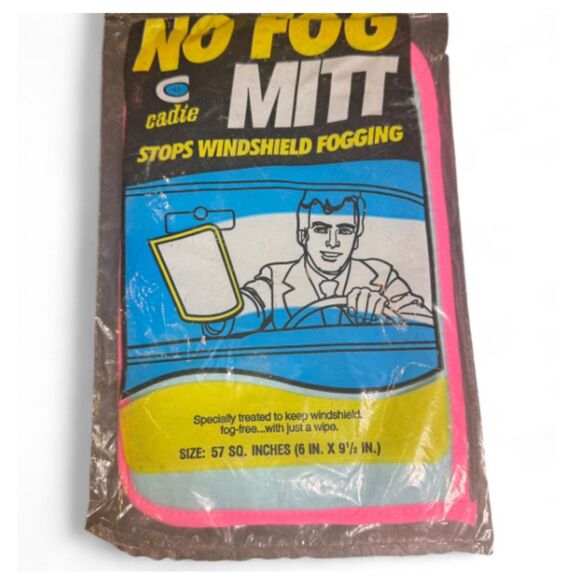 Cadie No Fog Mit for Windshield Mirror Eyeglass Fogging – New in Packaging - Picture 2 of 3
